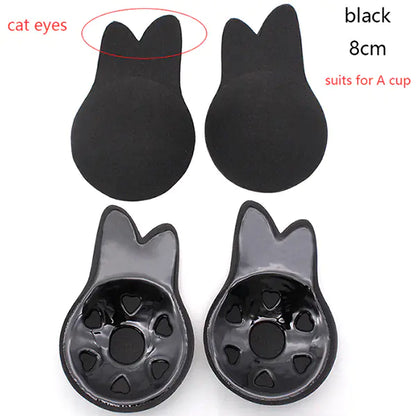 Silicone Invisible Bra Pasties - Reusable & Adhesive