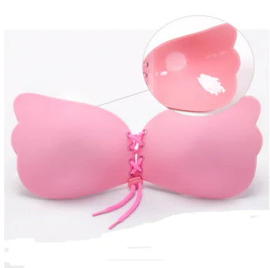 Invisible Bra with Silicone Adhesive Nipple Covers