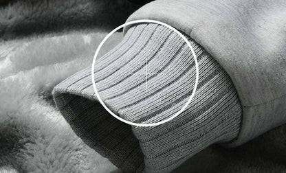 Cat Sweatshirt with Fleece Lining