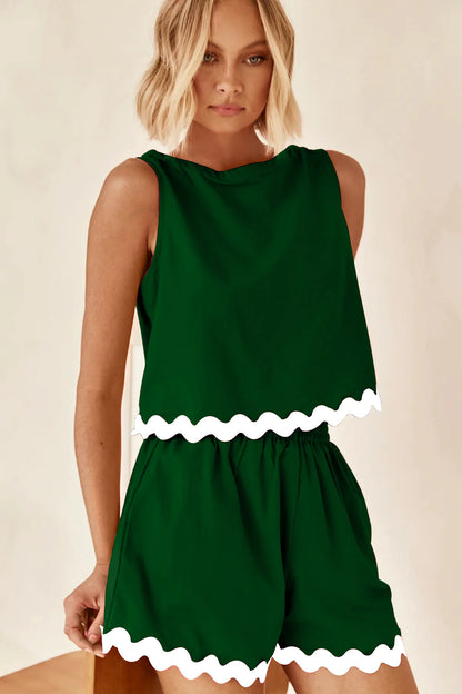 Sleek Sleeveless Playsuit