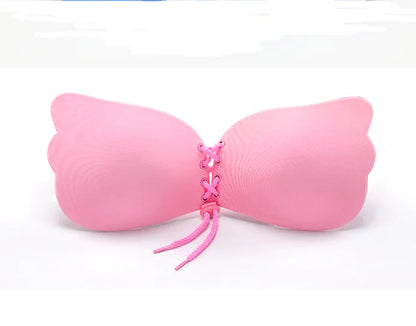 Invisible Bra with Silicone Adhesive Nipple Covers