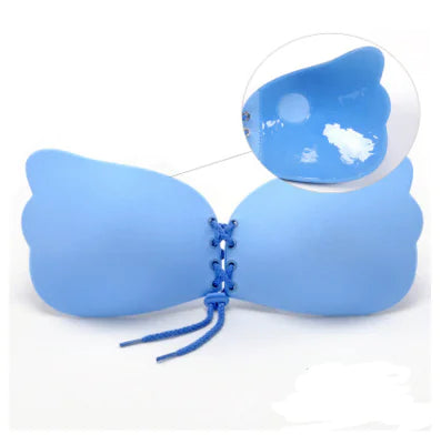 Invisible Bra with Silicone Adhesive Nipple Covers