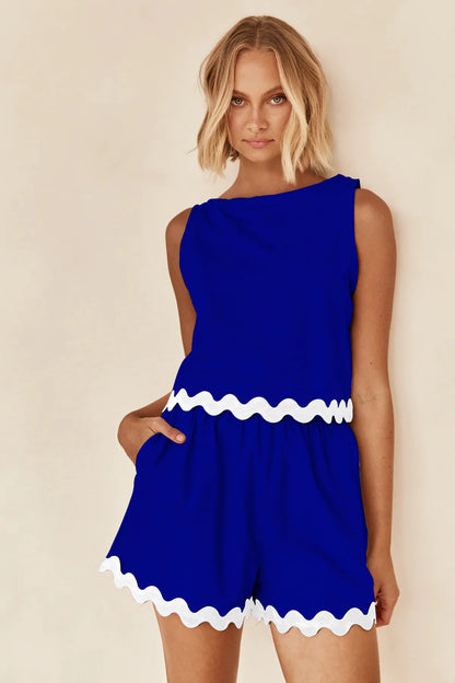 Sleek Sleeveless Playsuit