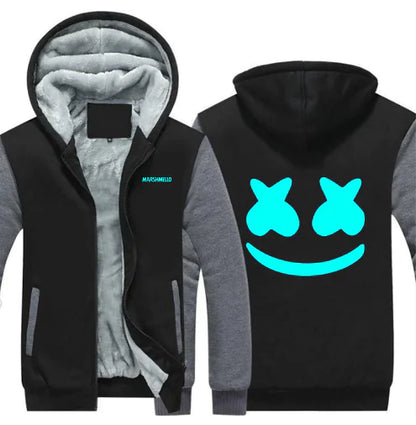 Cat Sweatshirt with Fleece Lining