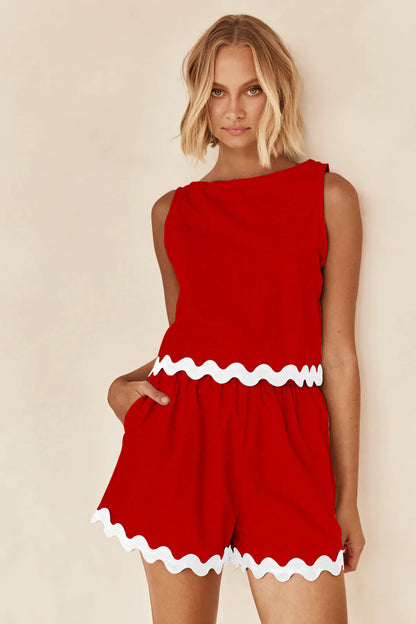 Sleek Sleeveless Playsuit