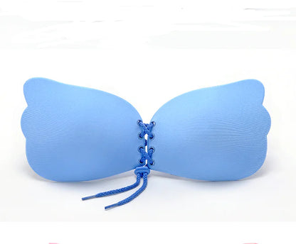 Invisible Bra with Silicone Adhesive Nipple Covers