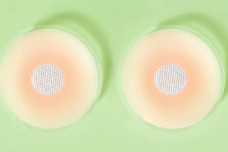 Silicone Invisible Bra Pasties - Reusable & Adhesive