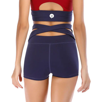 High Elastic Cross Fit Shorts - Quick Dry Yoga Shorts