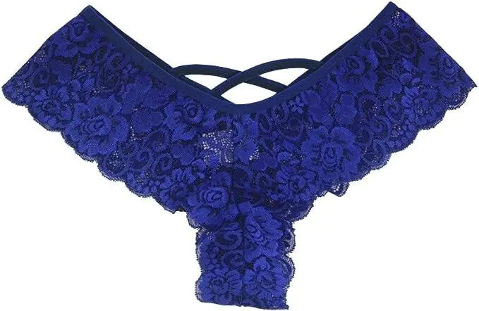 4-Pack Elegant Lace Ladies Panties Plus Size