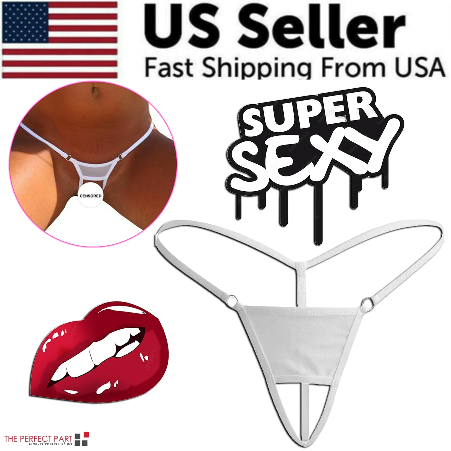 Chic Women's Lace Thong G-String Lingerie Underwear