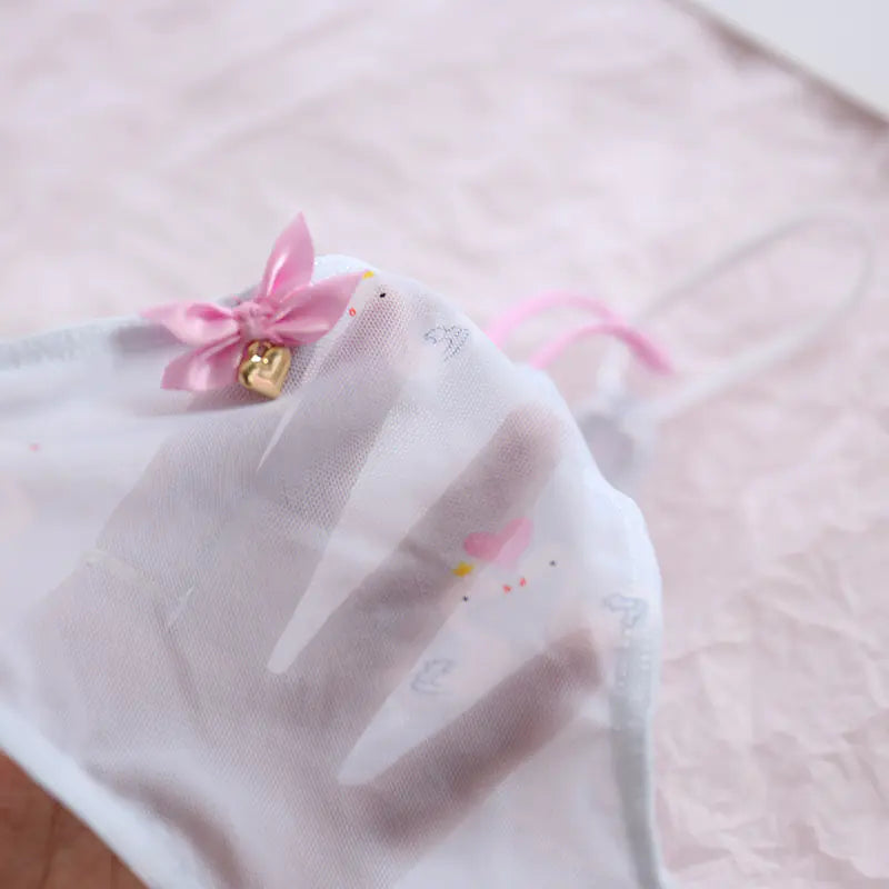 Chic Mesh Thong Panties