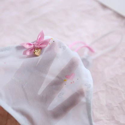 Chic Mesh Thong Panties