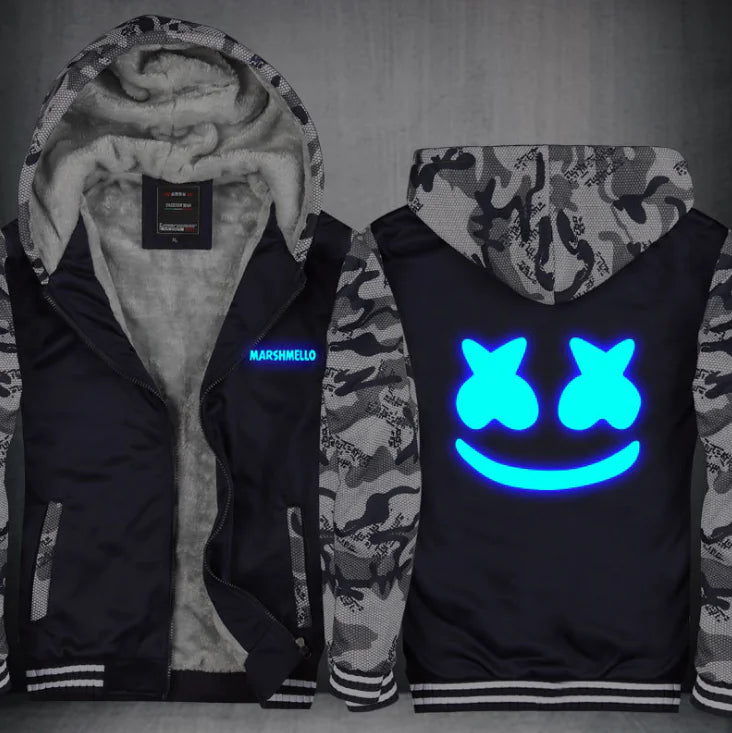 Cat Sweatshirt with Fleece Lining