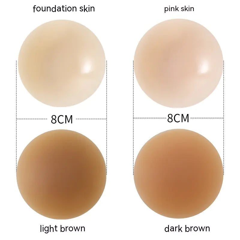 Women's Seamless Silicone Nipple Concealers