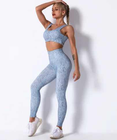 Pure Color Yoga Wear Sports Suit