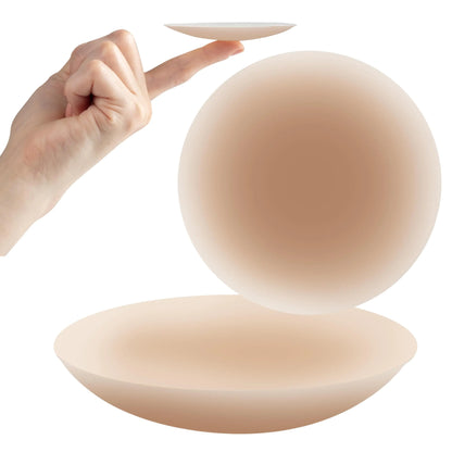 SilkySkin 6cm Silicone Nipple Covers - Waterproof Reusable Pasties