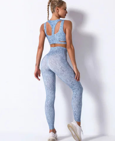 Pure Color Yoga Wear Sports Suit