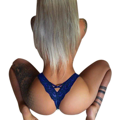 4-Pack Elegant Lace Ladies Panties Plus Size