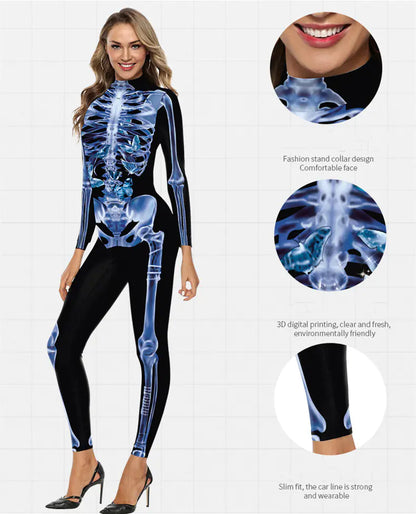Spooky Skeleton Party Suit