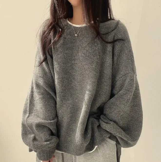 Chic Lantern Sleeve Pullover